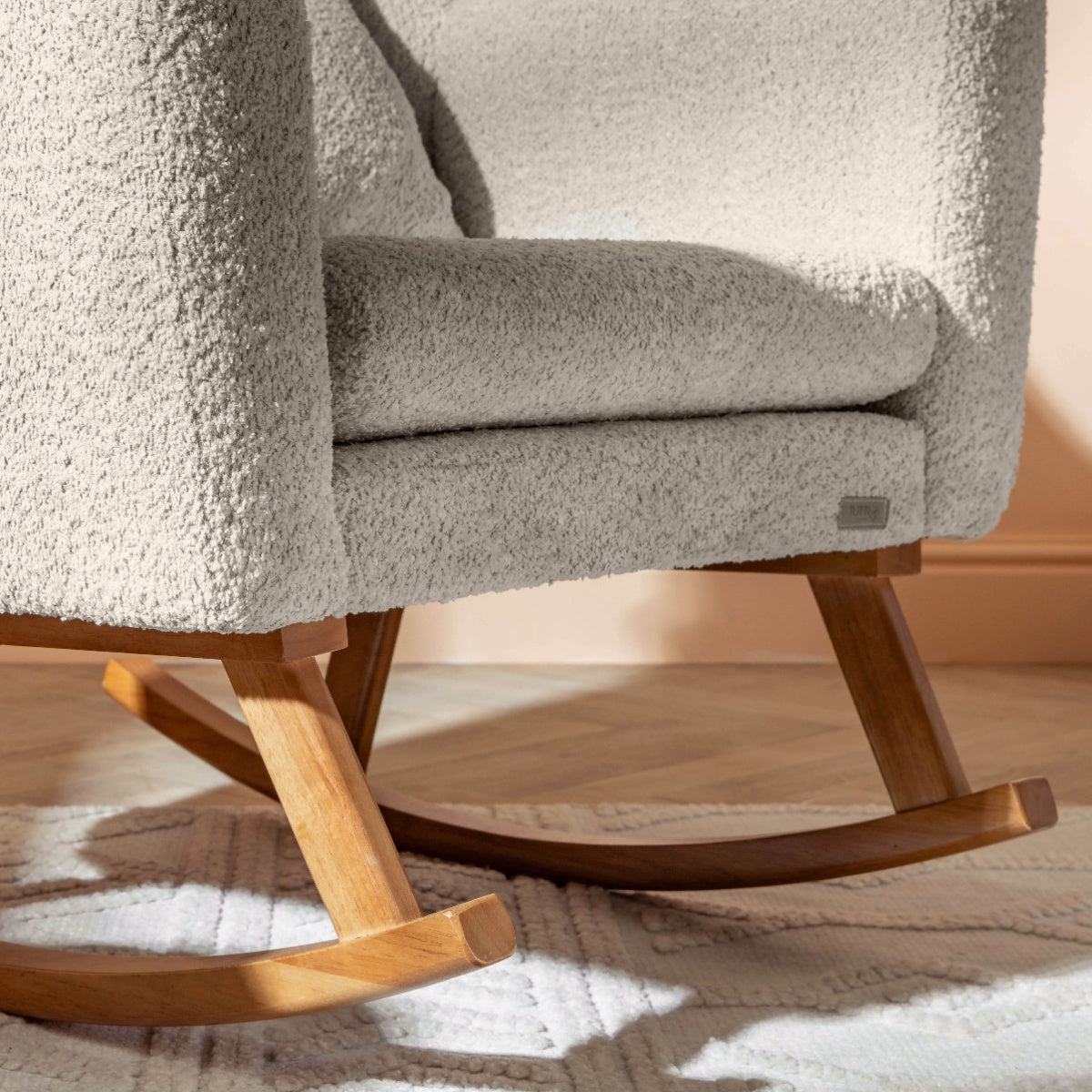 Tutti Bambini Grade B Oscar Luxe Rocking Chair & Footstool - Teddy Sage RRP £300