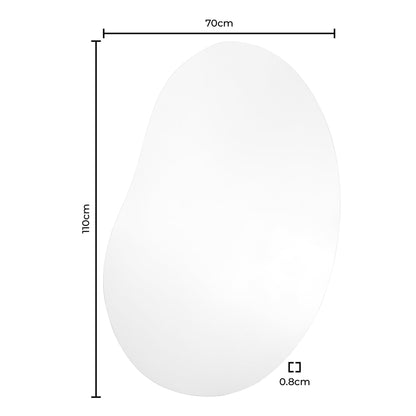 DUS-CC2-06072 Grade-B Dusk Pond Wall Mirror RRP £50.00