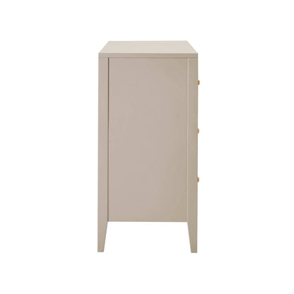 DUS-CC2-04716 Grade-B Dusk Poppy 4 Drawer Chest - Taupe RRP £209.00