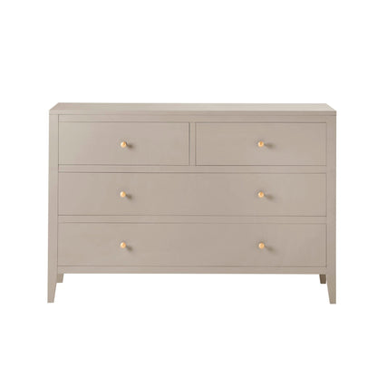 DUS-CC2-04716 Grade-B Dusk Poppy 4 Drawer Chest - Taupe RRP £209.00