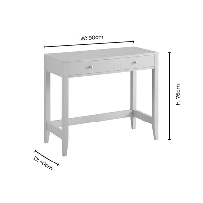 DUS-CC2-06660 Grade-B Dusk Poppy Console Table - Taupe RRP £129.00