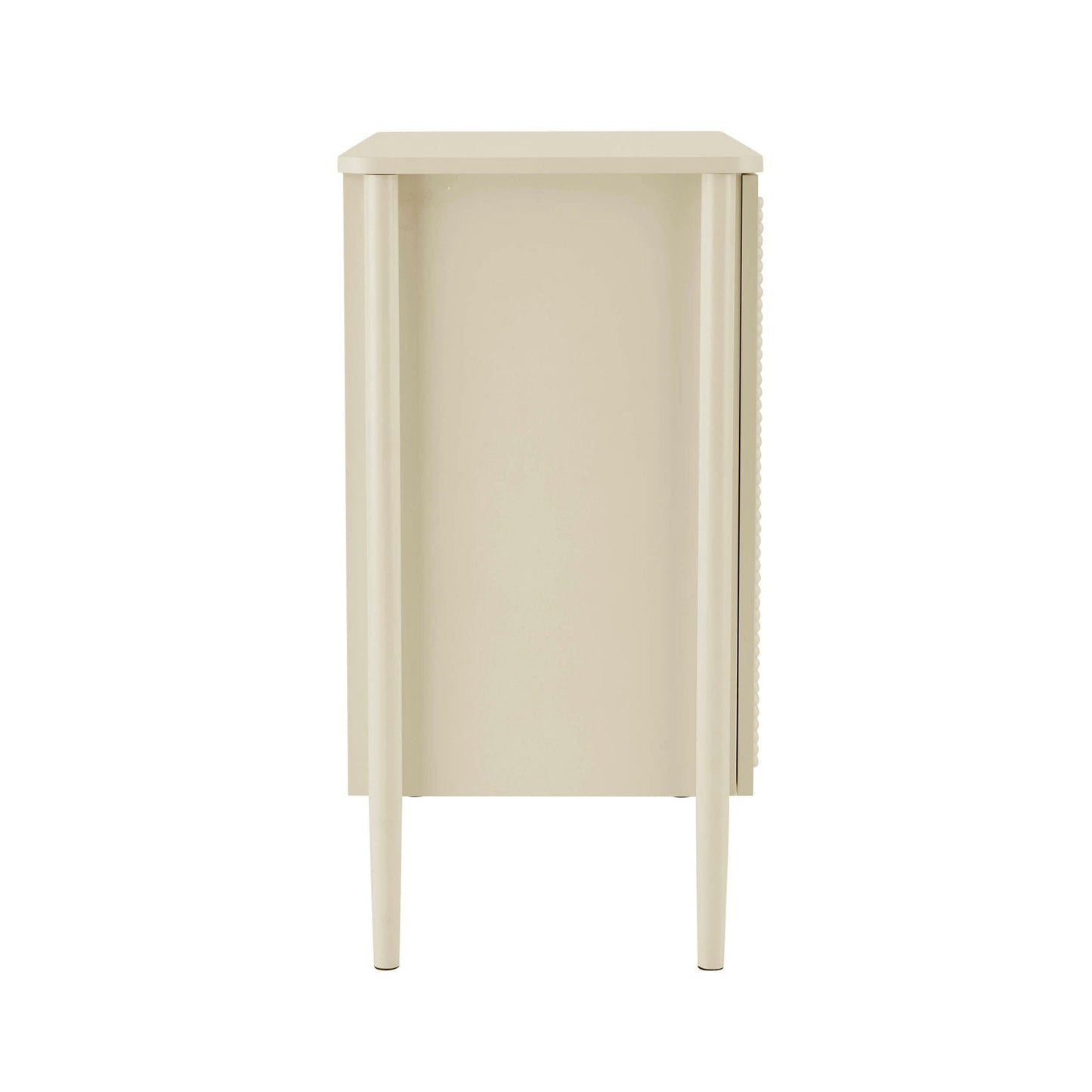 DUS-CC2-06543 Grade-B Dusk Posy 2 Door Sideboard - Cream RRP £159.00
