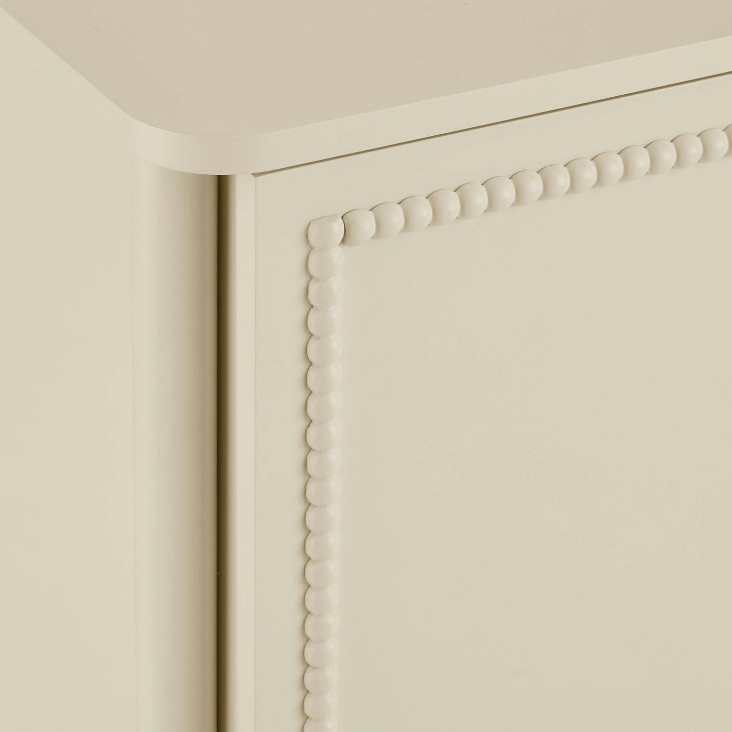 DUS-CC2-06543 Grade-B Dusk Posy 2 Door Sideboard - Cream RRP £159.00