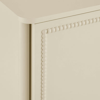 DUS-CC2-06543 Grade-B Dusk Posy 2 Door Sideboard - Cream RRP £159.00