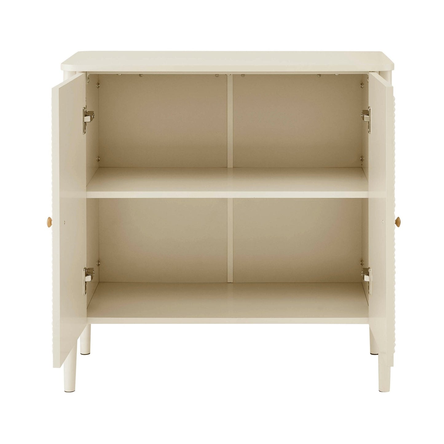 DUS-CC2-06543 Grade-B Dusk Posy 2 Door Sideboard - Cream RRP £159.00