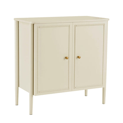 DUS-CC2-06543 Grade-B Dusk Posy 2 Door Sideboard - Cream RRP £159.00