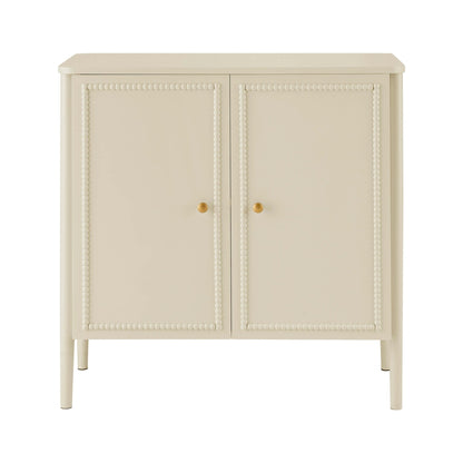 DUS-CC2-06543 Grade-B Dusk Posy 2 Door Sideboard - Cream RRP £159.00