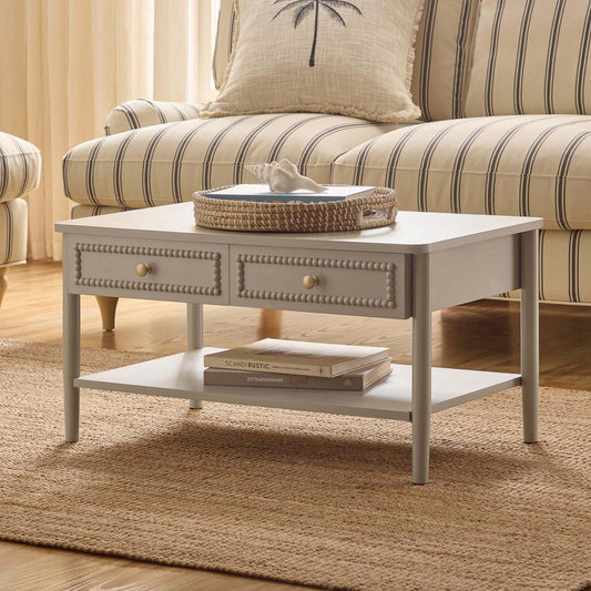 DUS-CC2-06861 Grade-B Dusk Posy Coffee Table - Taupe RRP £126.00