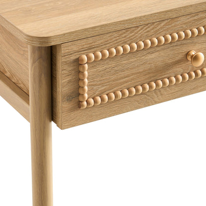 DUS-CC2-04960 Grade-BER Dusk Posy Dressing Table - Light Wood RRP £129.00