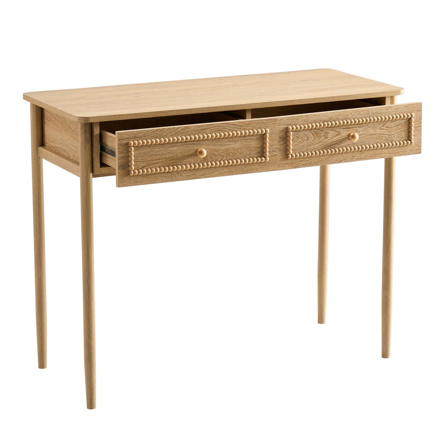 DUS-CC2-04960 Grade-BER Dusk Posy Dressing Table - Light Wood RRP £129.00