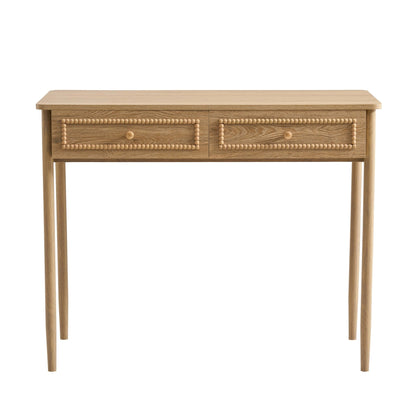 DUS-CC2-04960 Grade-BER Dusk Posy Dressing Table - Light Wood RRP £129.00