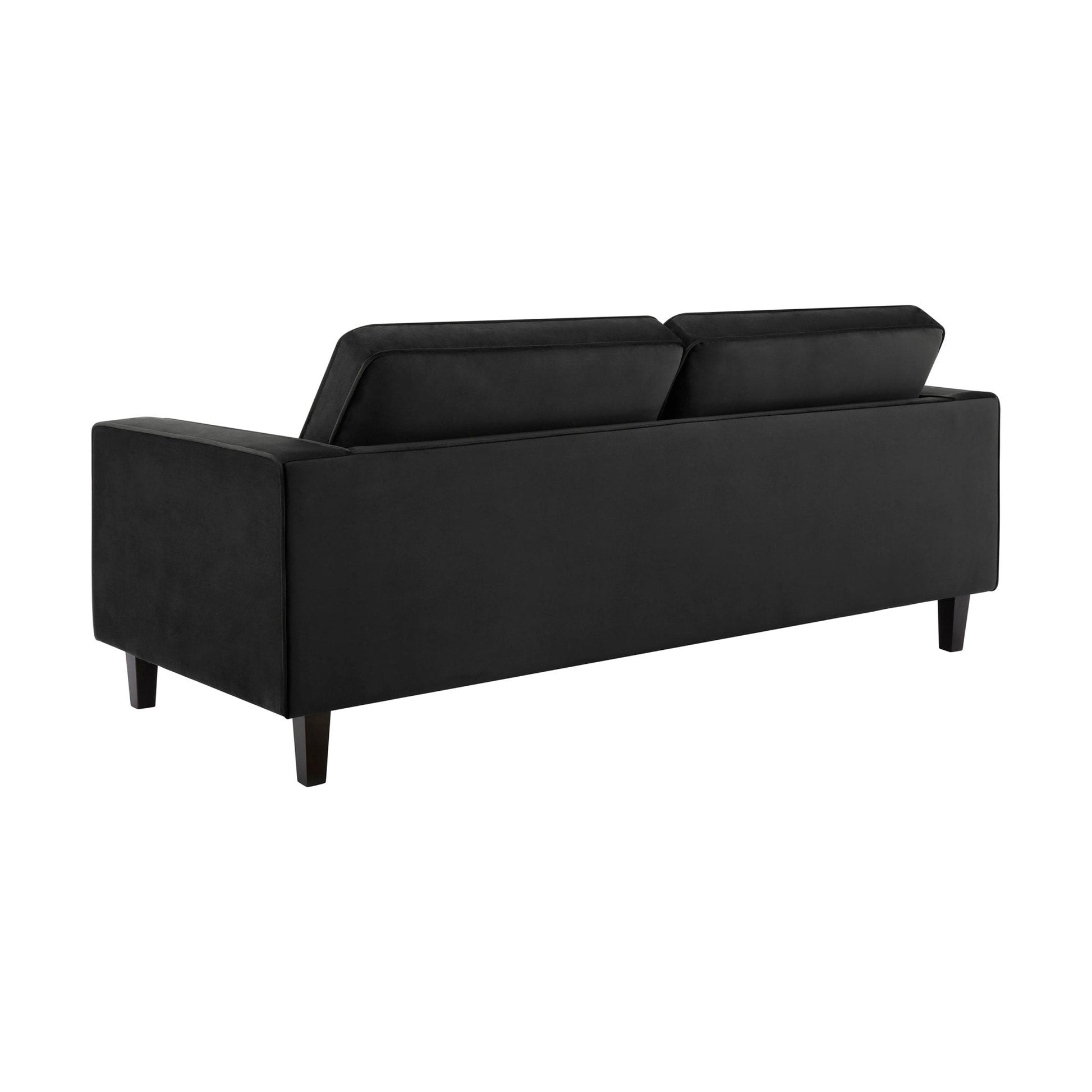 Dusk Grade B Soho Ink Velvet 3 Seater Sofa RRP £569