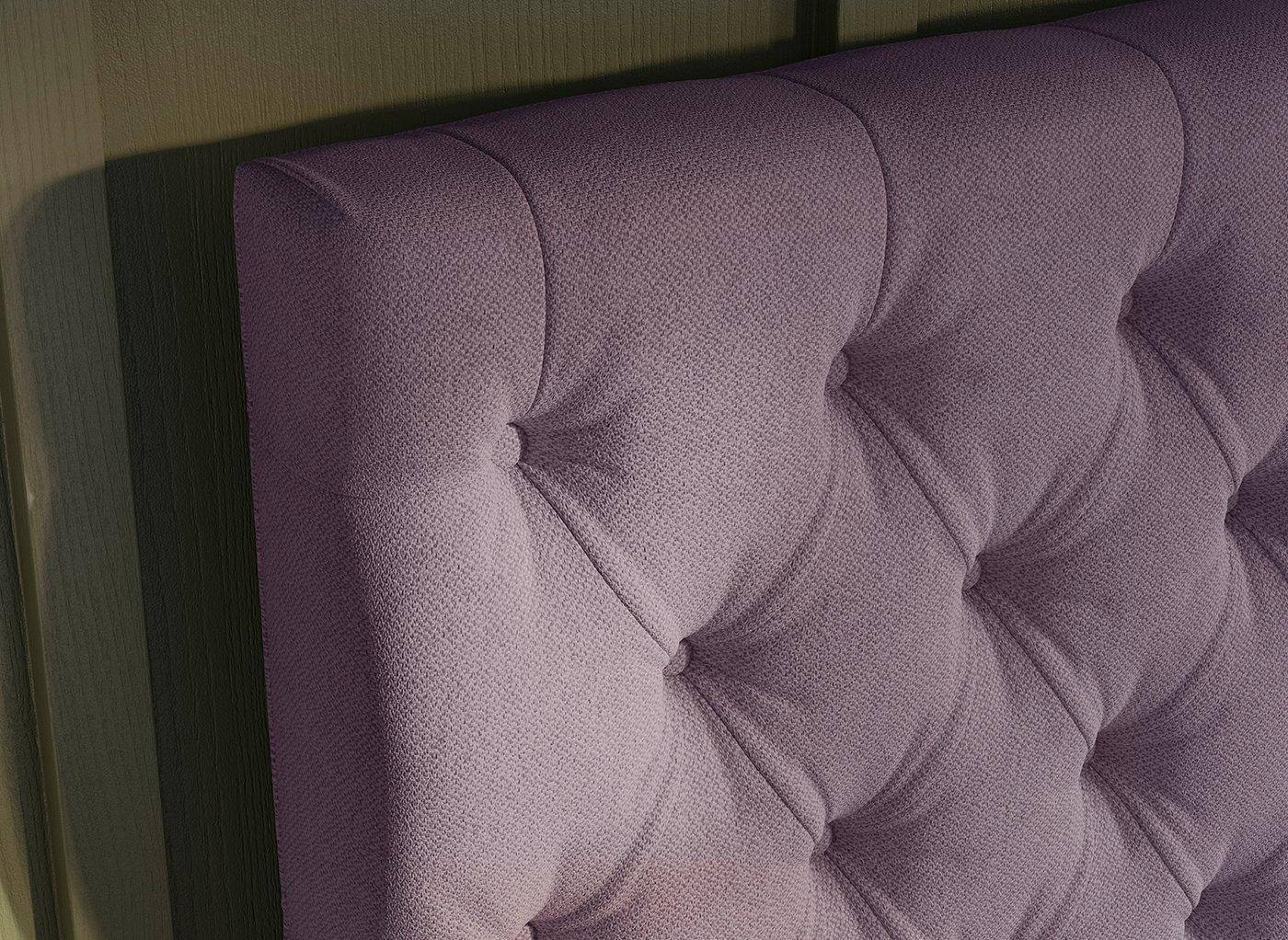Dreams Flaxby Grade B Harrogate Violet & Woven King Size Full Height Headboard RRP £819