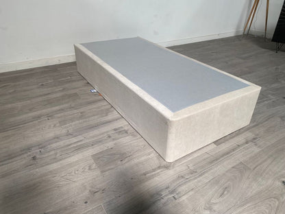 Sleepright Grade B Gemma Ivory 3ft Single Divan Bed Base RRP £350