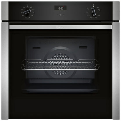 Neff Grade B B3ACE4AN3B Built In Single Electric Oven - Stainless Steel RRP £699