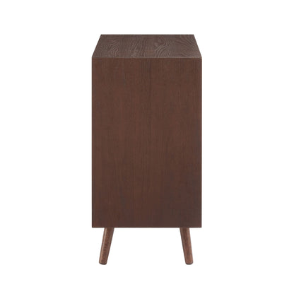 Dusk Heidi Grade B Walnut Stained Oak 2 Door Sideboard RRP £259