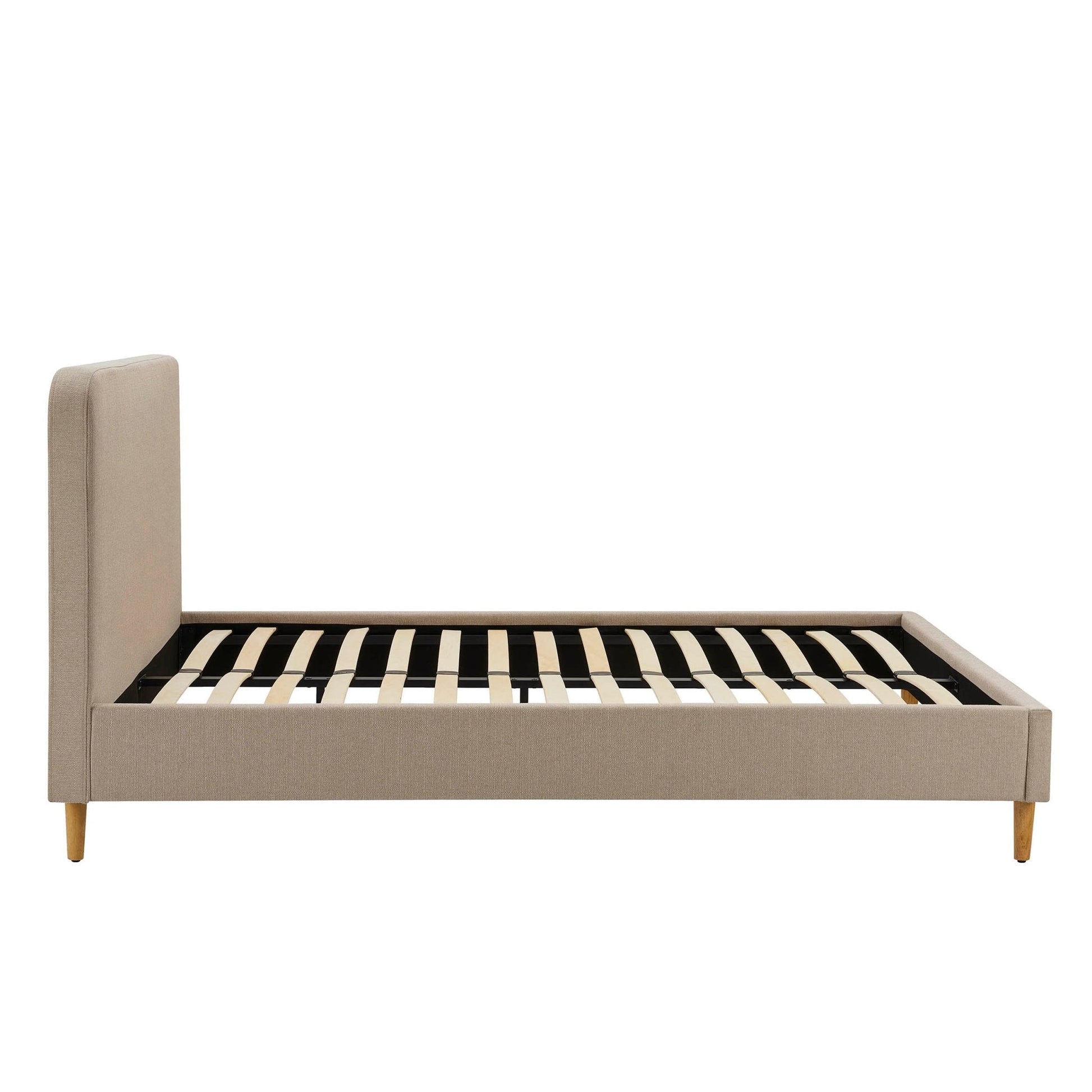 Dusk Ascot Grade B Stone Grey Super King Bed Frame RRP £299