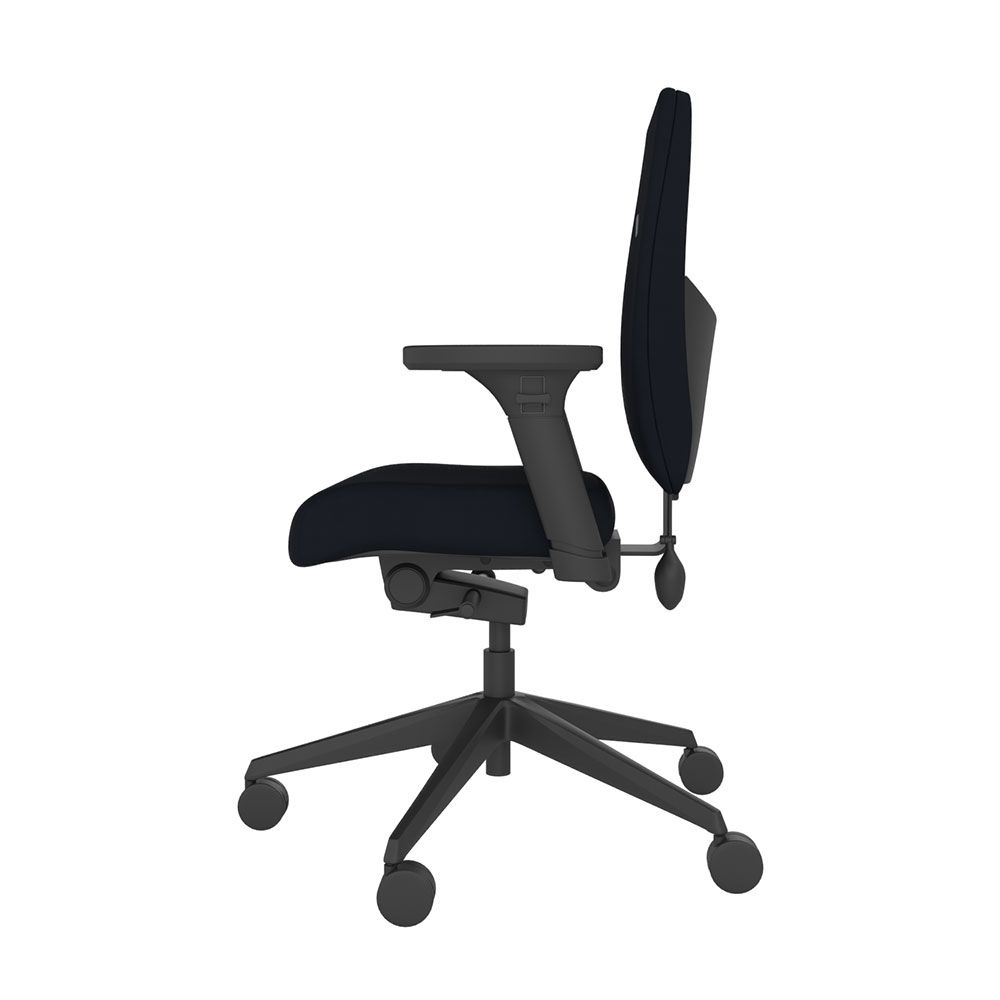 Posturite Grade B Positiv Plus Black Ergonomic Memory Foam Office Chair RRP £1285.20