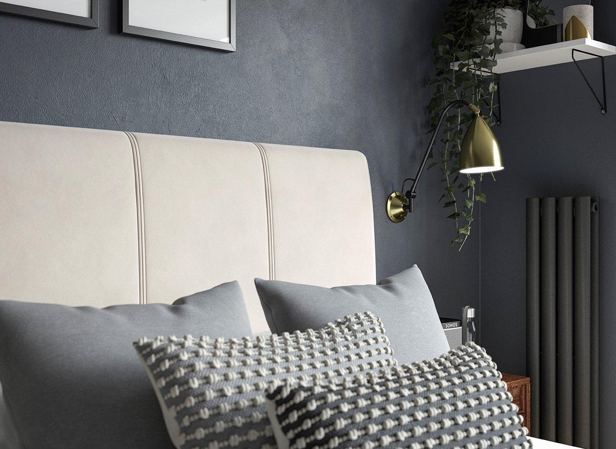 Dreams Francesca Grade B Natural & Suede Touch Super King Ottoman Storage Bed RRP £999