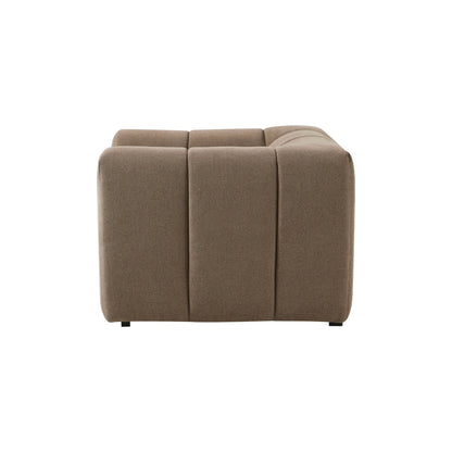 Dusk Manhattan Grade B Chenille Mushroom Loveseat RRP £539