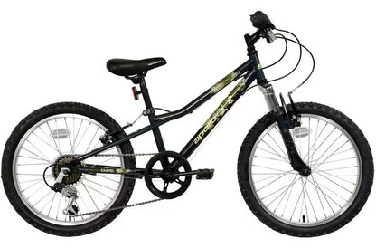 Apollo Grade B Chaos Kids Unisex Junior Mountain Bike - Black 20" Wheel RRP £180