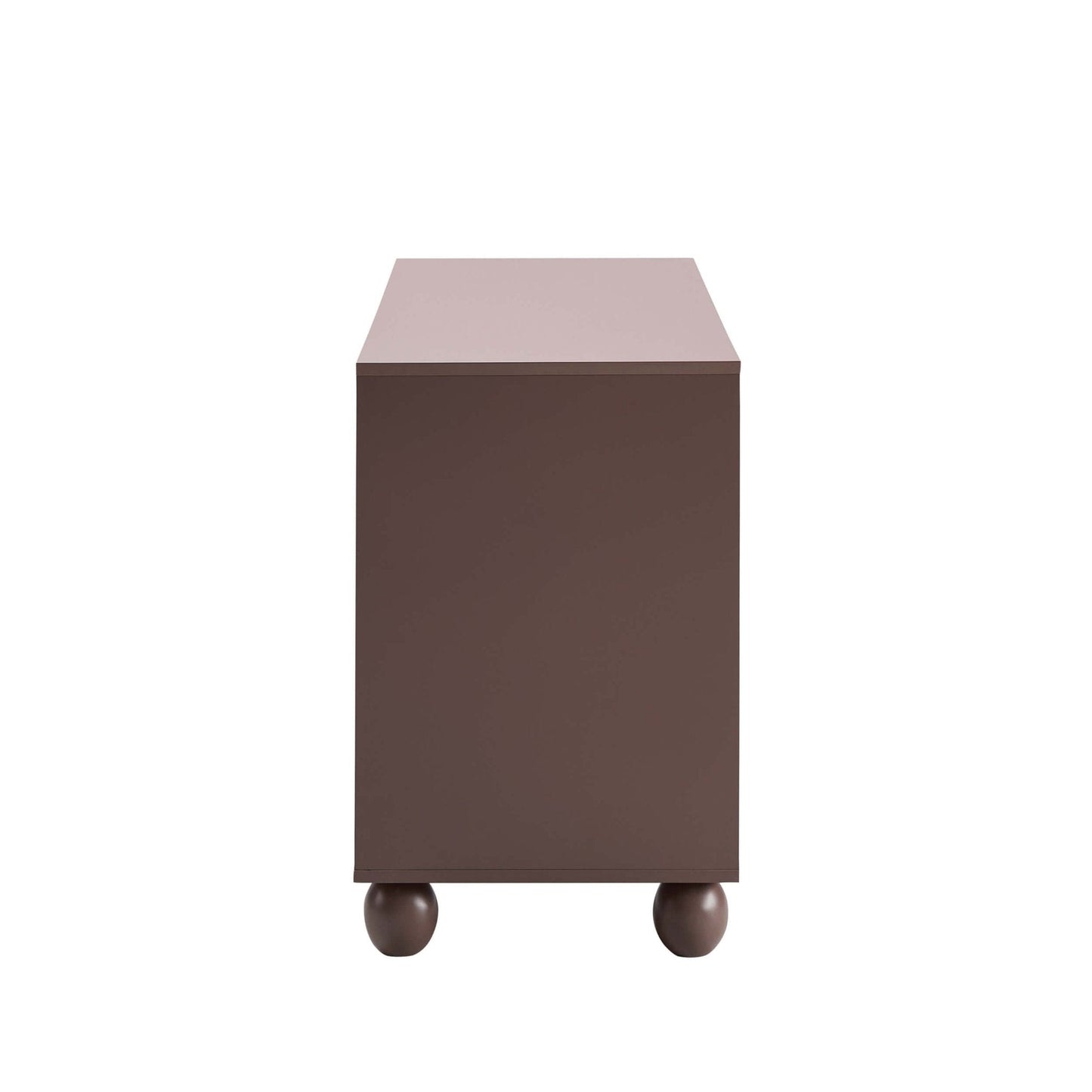DUS-CC2-05475 Grade-B Dusk Rachel Arch Front 4 Door Sideboard - Mocha RRP £218.00