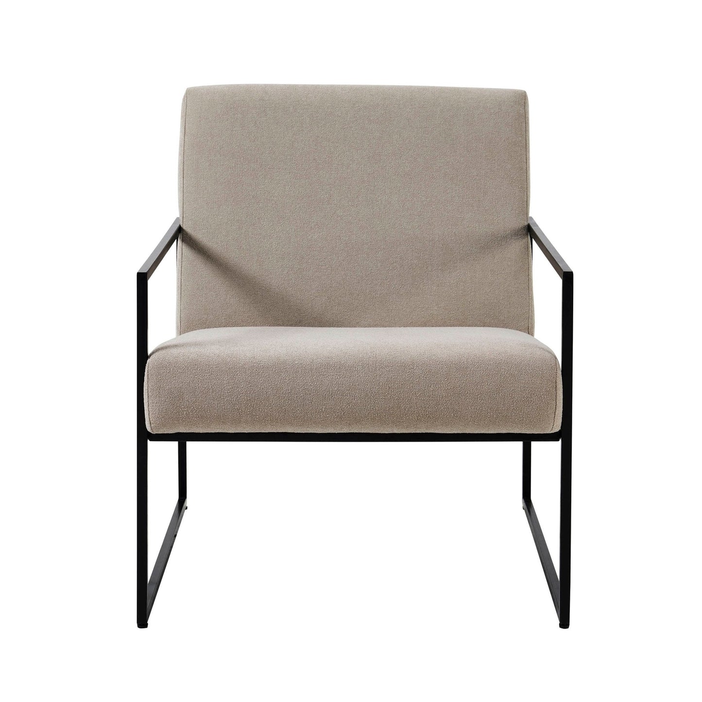 DUS-CC2-05716 Grade-B Dusk Rae Accent Chair Chenille Greige RRP £139.00
