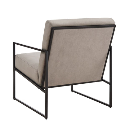 DUS-CC2-04484 Grade-B Dusk Rae Accent Chair - Taupe RRP £139.00