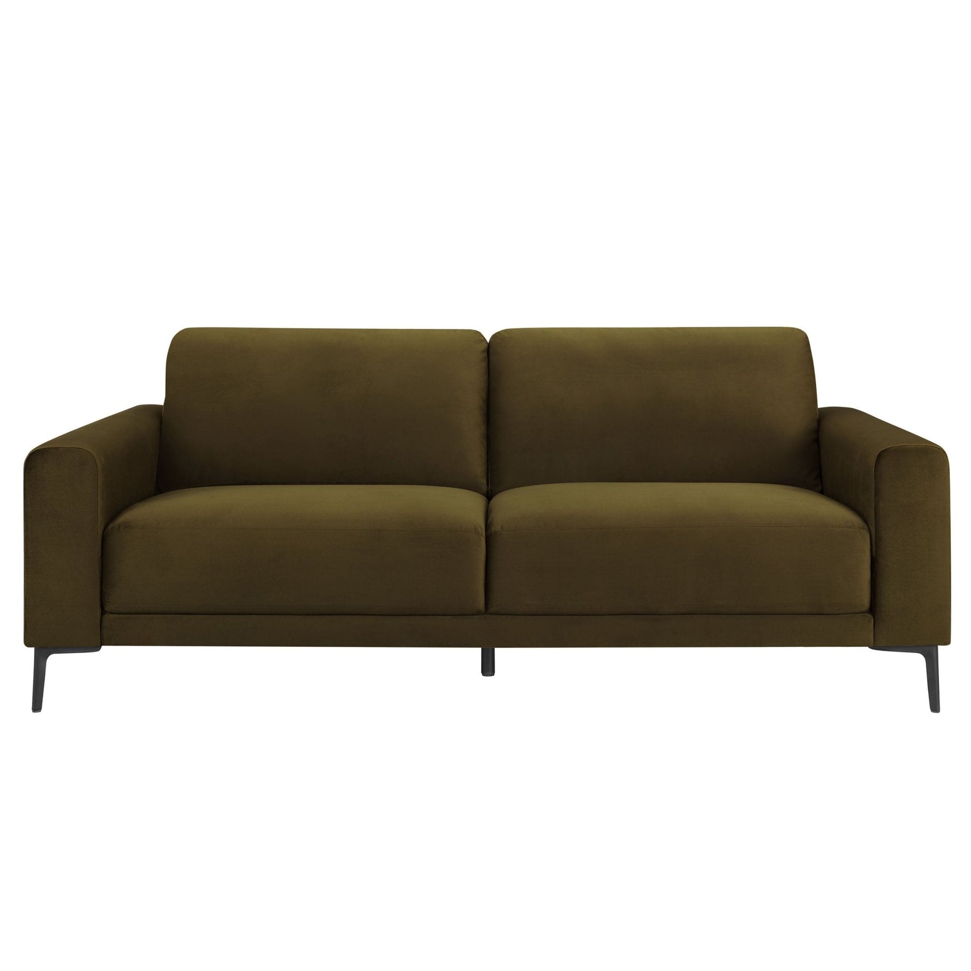 Dusk Malibu Grade B Rich Green Velvet 3 Seater Sofa RRP £404