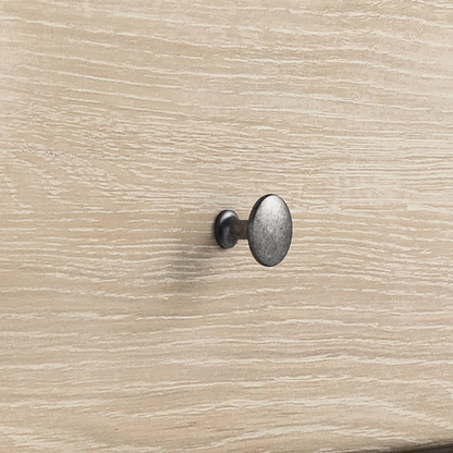 Roseland Furniture Celine Washed Oak 3 Drawer Chest of Drawers RRP £270