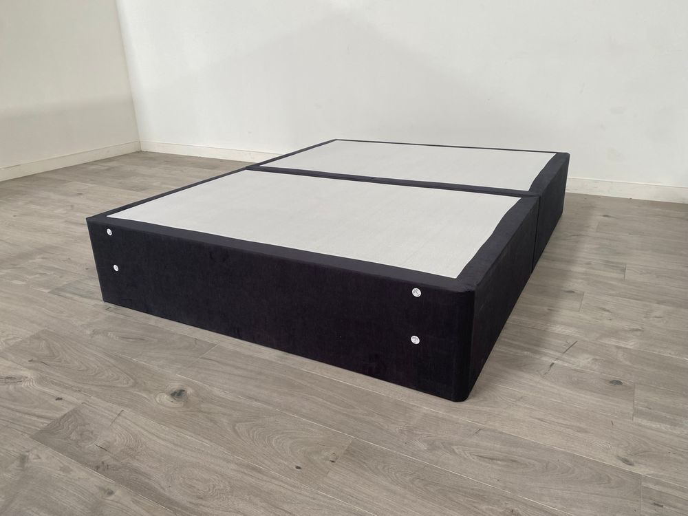Lorenzo Grade B Midnight Blue 5ft King Size Divan Bed Base RRP £500