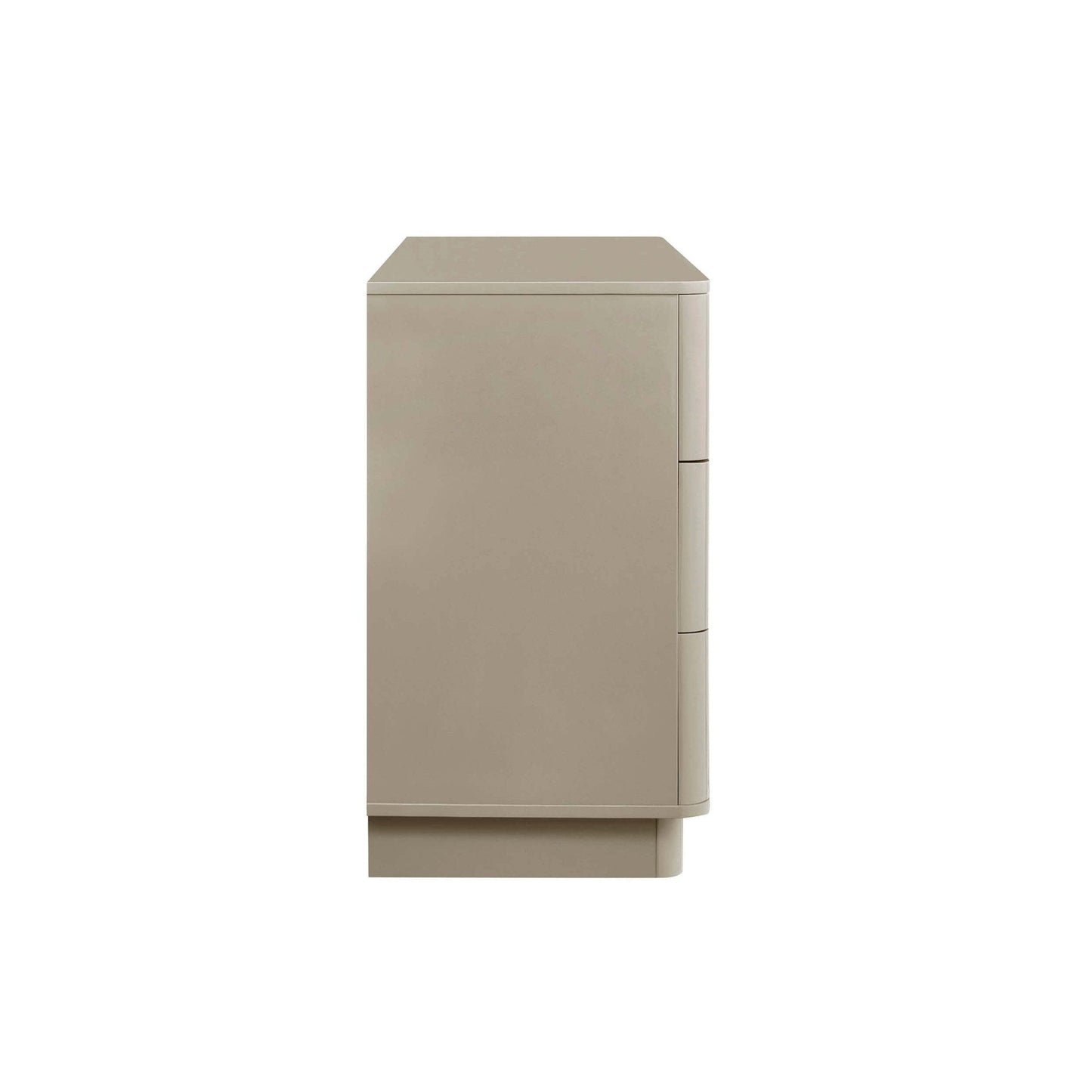 DUS-CC2-01661 Grade-C3 Dusk Romilly High Gloss 6 Drawer Chest - Taupe RRP £239.00