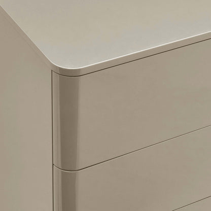 DUS-CC2-01661 Grade-C3 Dusk Romilly High Gloss 6 Drawer Chest - Taupe RRP £239.00