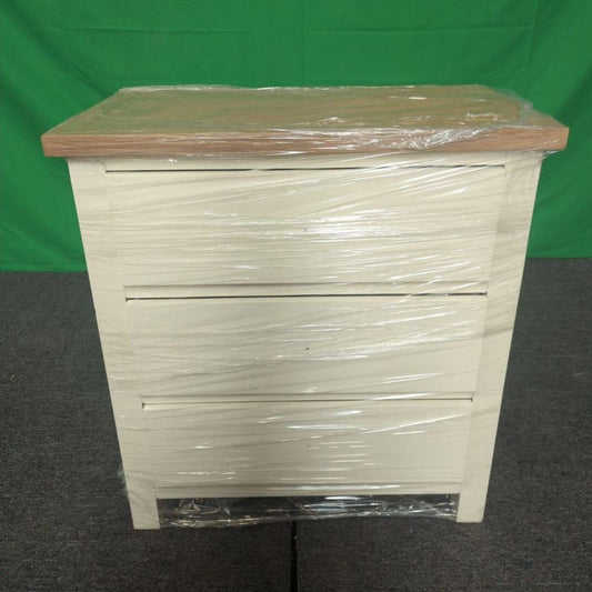 ROS-OUT-00557 Grade-C1 Roseland Furniture Trelan 3 Drawer Chest of Drawers RRP £264.95