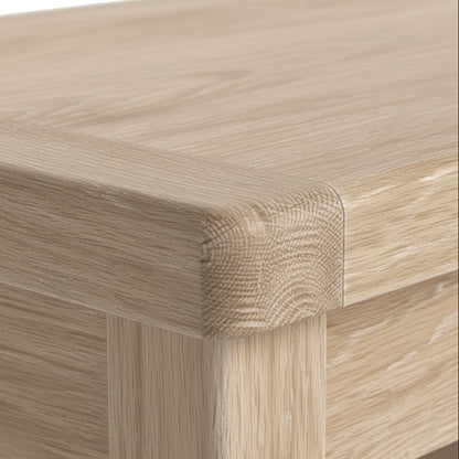 Roseland Grade B Furniture Portland Washed Oak Nest of Tables RRP £145