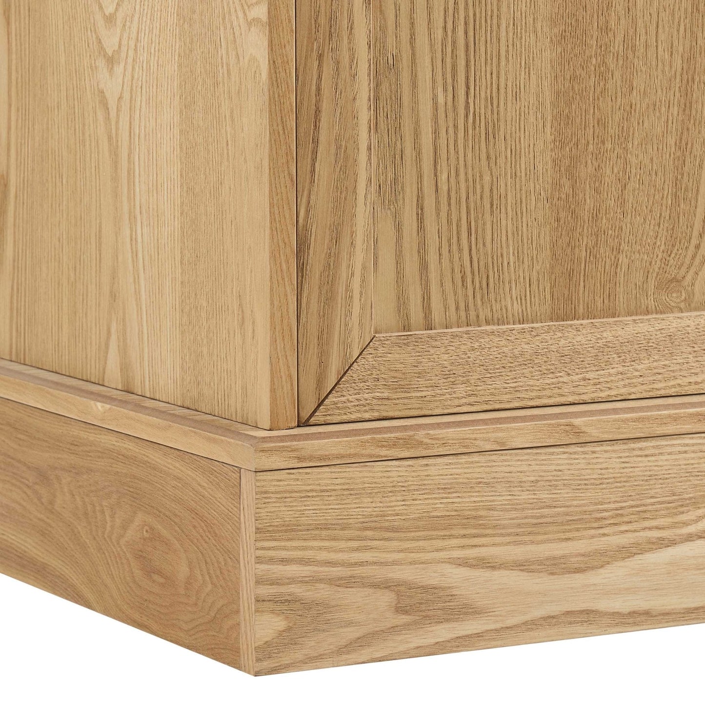 Dusk Grade B Ruby Light Wood 3 Door Sideboard with Drawers RRP £289