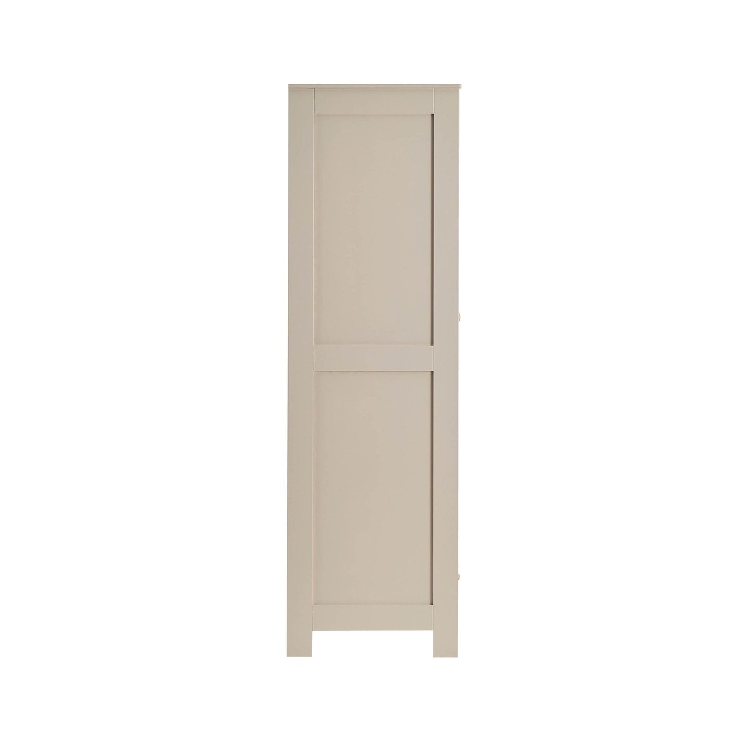 DUS-CC2-03011 Grade-B Dusk Ruby 2 Door Wardrobe with Drawer - Taupe RRP £319.00