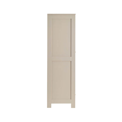 DUS-CC2-03011 Grade-B Dusk Ruby 2 Door Wardrobe with Drawer - Taupe RRP £319.00