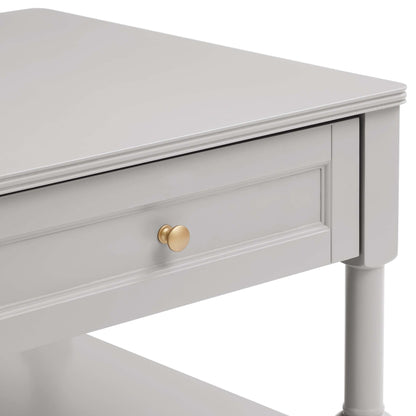 DUS-CC2-06557 Grade-B Dusk Ruby Coffee Table - Light Grey RRP £127.00
