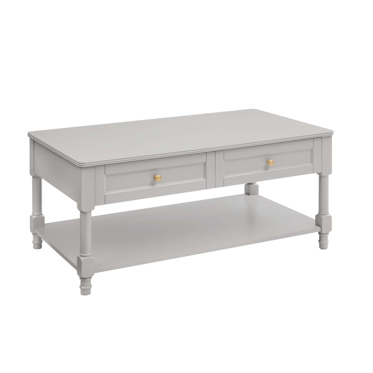 DUS-CC2-06557 Grade-B Dusk Ruby Coffee Table - Light Grey RRP £127.00