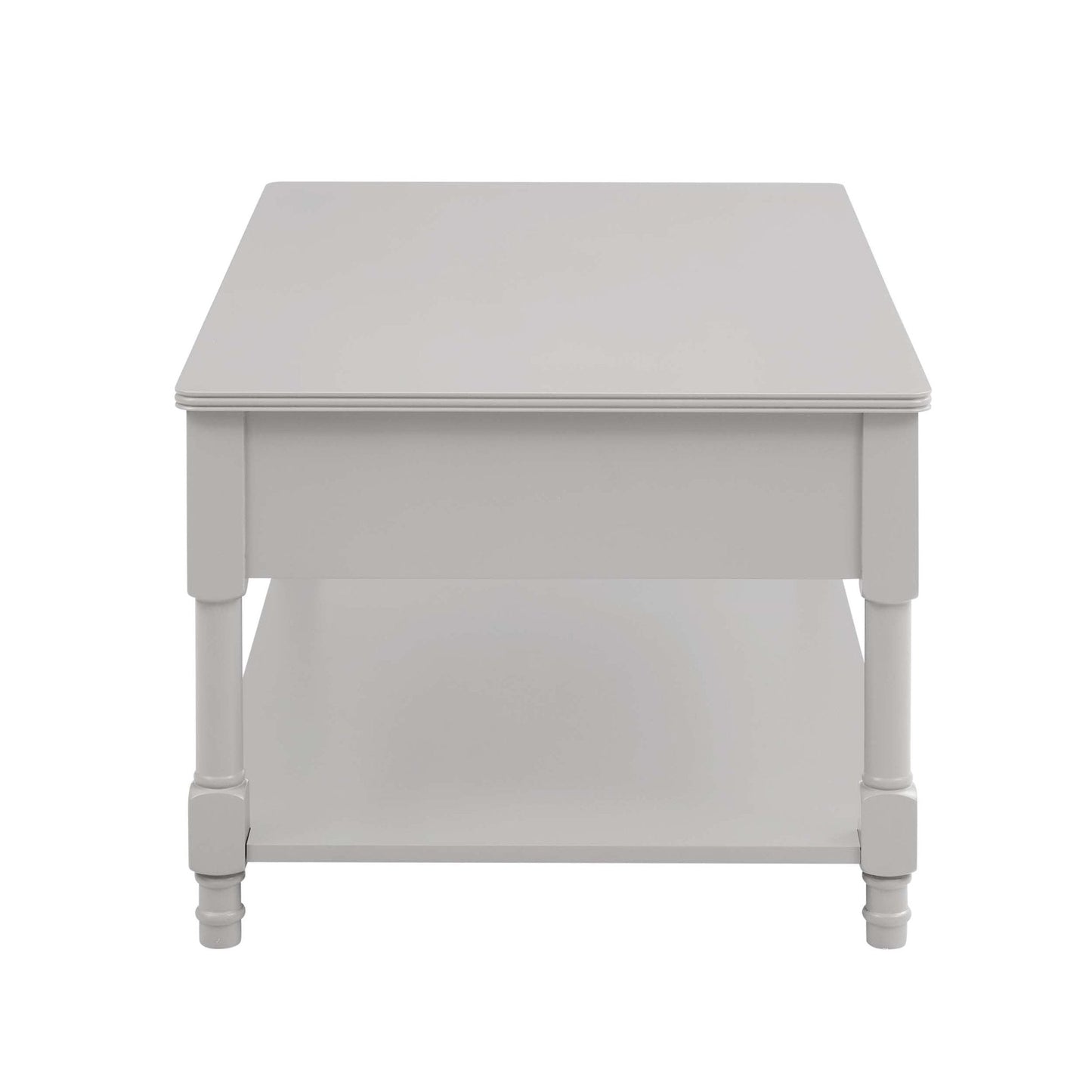 DUS-CC2-06557 Grade-B Dusk Ruby Coffee Table - Light Grey RRP £127.00