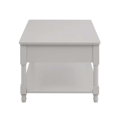 DUS-CC2-06557 Grade-B Dusk Ruby Coffee Table - Light Grey RRP £127.00