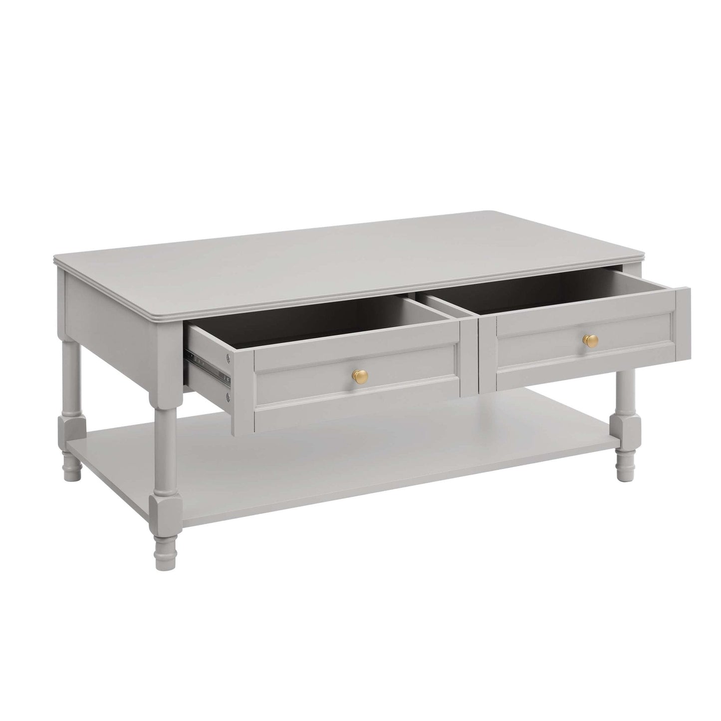 DUS-CC2-06557 Grade-B Dusk Ruby Coffee Table - Light Grey RRP £127.00