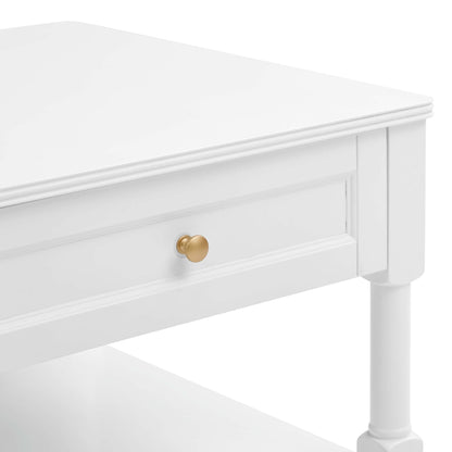 DUS-CC2-00456 Grade-B Dusk Ruby Coffee Table - Warm White RRP £152.00