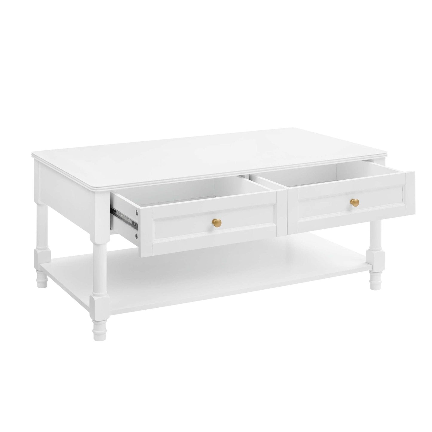 DUS-CC2-00456 Grade-B Dusk Ruby Coffee Table - Warm White RRP £152.00
