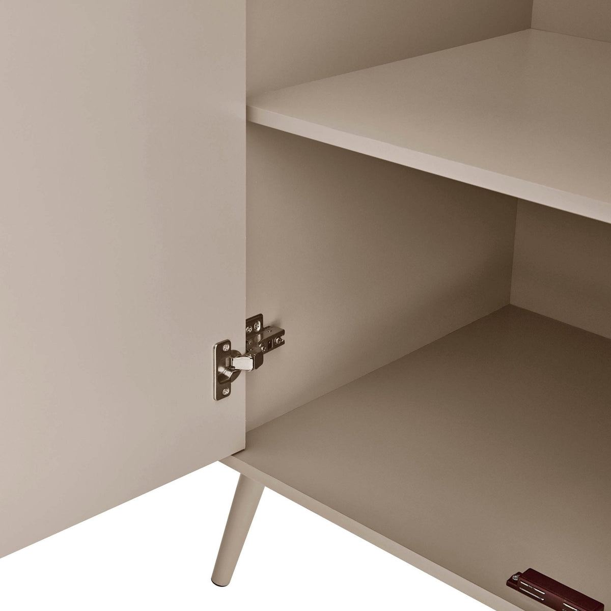Dusk Hattie Grade B Taupe & Gold Effect 3 Door Triple Wardrobe RRP £389