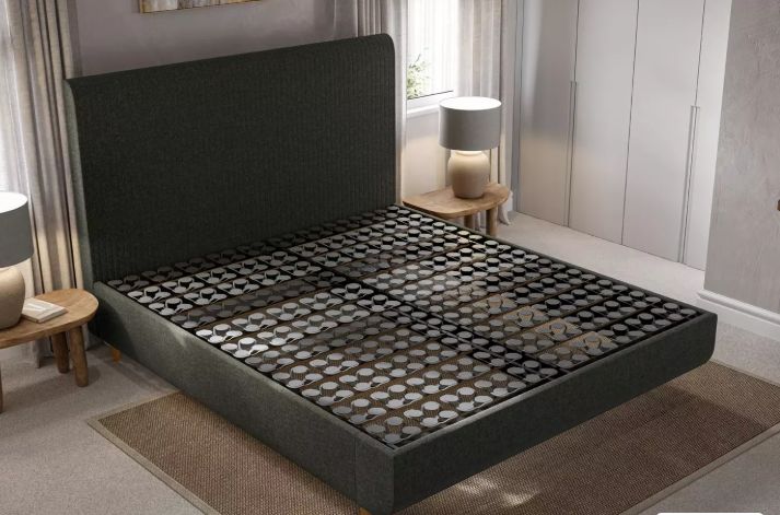 Dreams TEMPUR Grade B Arc Wave Dark Grey King Size Bed Frame RRP £2499