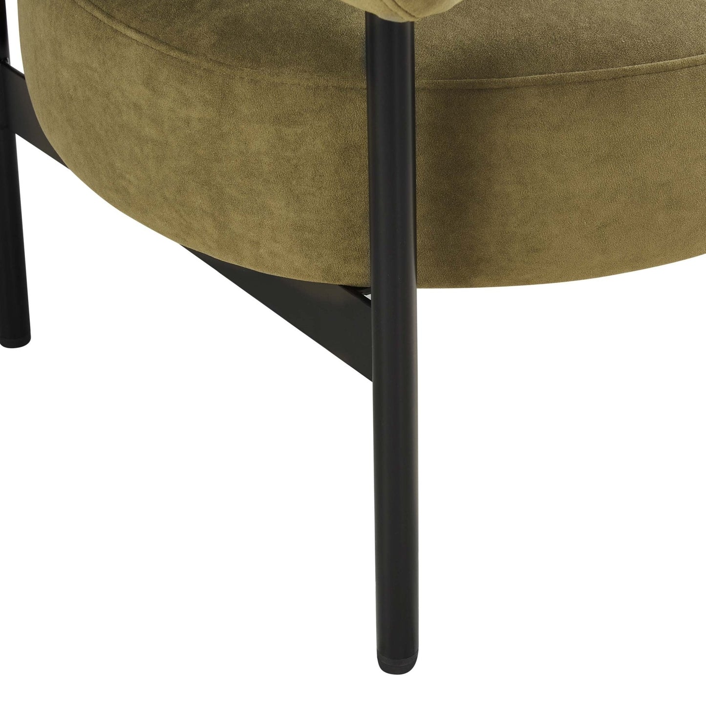 DUS-CC2-06595 Grade-B Dusk Sabrina Accent Chair - Olive RRP £151.00