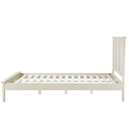 DUS-CC2-05276 Grade-B Dusk Salcombe Wooden Bed Frame King Size in Stone RRP £239.00