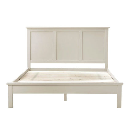 DUS-CC2-05276 Grade-B Dusk Salcombe Wooden Bed Frame King Size in Stone RRP £239.00
